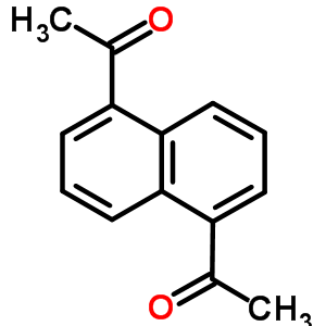 1,1-(1,5-萘二基)雙-乙酮結構式_3027-43-8結構式