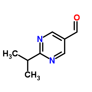 2-異丙基-嘧啶-5-甲醛結(jié)構(gòu)式_312263-48-2結(jié)構(gòu)式