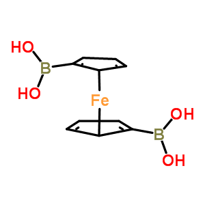 1,1’-Ferrocenediboronic acidStructure,32841-83-1Structure 1,1’-Ferrocenediboronic acid Structure,32841-83-1Structure