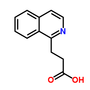 3-(異喹啉-1-基)丙酸結構式_344334-31-2結構式