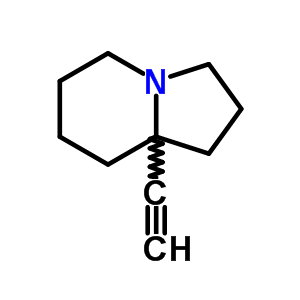 (9ci)-8a-乙炔八氫-吲哚嗪結(jié)構(gòu)式_35201-08-2結(jié)構(gòu)式