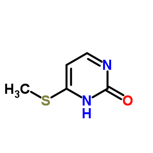 (9ci)-4-(甲基硫代)-2(1H)-嘧啶酮結(jié)構(gòu)式_35551-31-6結(jié)構(gòu)式