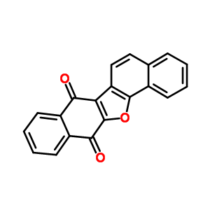 二萘并[1,2-b:2,3-d]呋喃-7,12-二酮結(jié)構(gòu)式_3561-04-4結(jié)構(gòu)式