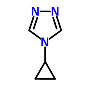 4-Cyclopropyl-4h-1,2,4-triazoleStructure,36175-35-6Structure 4-Cyclopropyl-4h-1,2,4-triazole Structure,36175-35-6Structure