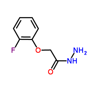 2-(2-氟苯氧基)乙酰肼結構式_380426-61-9結構式