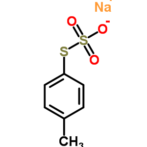 Sodium 1-methyl-4-sulfonatosulfanylbenzeneStructure,38078-55-6Structure Sodium 1-methyl-4-sulfonatosulfanylbenzene Structure,38078-55-6Structure