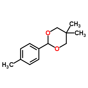 5,5-Dimethyl-2-(4-methylphenyl)-1,3-dioxaneStructure,38252-14-1Structure 5,5-Dimethyl-2-(4-methylphenyl)-1,3-dioxane Structure,38252-14-1Structure