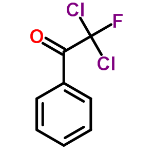 Ethanone, 2,2-dichloro-2-fluoro-1-phenyl-(9ci)Structure,384-66-7Structure Ethanone, 2,2-dichloro-2-fluoro-1-phenyl-(9ci) Structure,384-66-7Structure