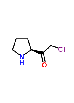 Ethanone, 2-chloro-1-(2-pyrrolidinyl)-, (s)-(9ci)Structure,38491-75-7Structure Ethanone, 2-chloro-1-(2-pyrrolidinyl)-, (s)-(9ci) Structure,38491-75-7Structure
