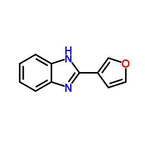 1H-benzimidazole,2-(3-furanyl)-(9ci)Structure,3878-22-6Structure 1H-benzimidazole,2-(3-furanyl)-(9ci) Structure,3878-22-6Structure