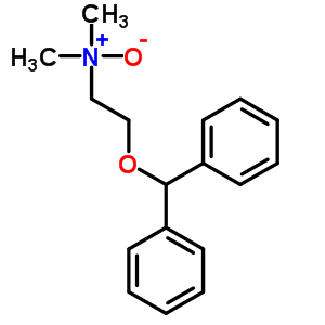 苯海拉明N-氧化物結(jié)構(gòu)式_3922-74-5結(jié)構(gòu)式