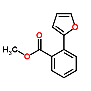 2-呋喃-2-苯甲酸甲酯結(jié)構(gòu)式_39732-01-9結(jié)構(gòu)式