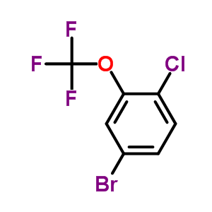 4-Bromo-1-chloro-2-(trifluoromethoxy)benzene Structure,406232-79-9Structure