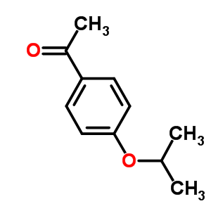 1-(4-異丙氧基苯基)乙酮結(jié)構(gòu)式_4074-51-5結(jié)構(gòu)式