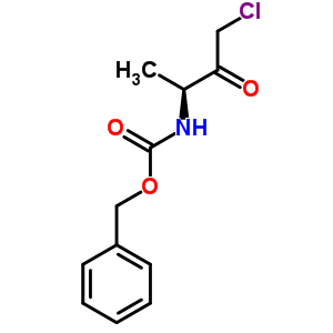 Z-L-Ala-氯甲基酮結構式_41036-43-5結構式
