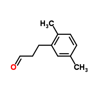 2,5-二甲基-苯丙醛結構式_41496-44-0結構式
