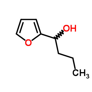 1-(2-呋喃基)-1-丁醇結(jié)構(gòu)式_4208-62-2結(jié)構(gòu)式