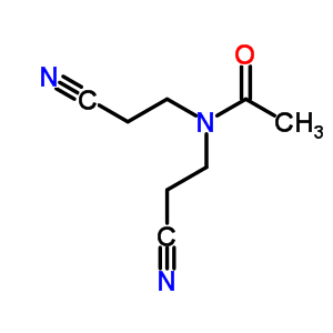 N,n-bis(2-cyanoethyl)acetamideStructure,42149-77-9Structure N,n-bis(2-cyanoethyl)acetamide Structure,42149-77-9Structure
