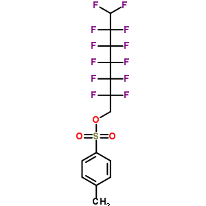 1H,1H,7H-dodecafluoroheptyl p-toluenesulfonateStructure,424-16-8Structure 1H,1H,7H-dodecafluoroheptyl p-toluenesulfonate Structure,424-16-8Structure