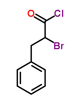 2-Bromo-3-phenylpropanoyl chlorideStructure,42762-86-7Structure 2-Bromo-3-phenylpropanoyl chloride Structure,42762-86-7Structure