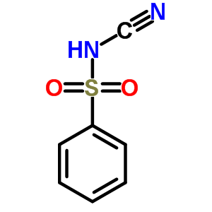 n-氰基-苯磺酰胺結(jié)構(gòu)式_4392-45-4結(jié)構(gòu)式