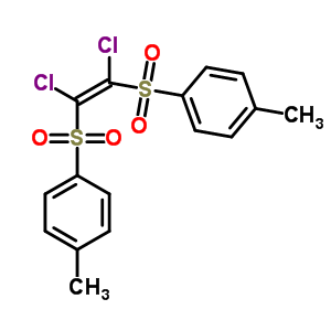 (Z)-(8CI)-1,2-二氯-1,2-雙(對(duì)甲苯磺酰基)-乙烯結(jié)構(gòu)式_4526-52-7結(jié)構(gòu)式