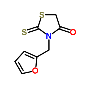 3-(2-呋喃甲基)-2-亞磺酰基噻唑烷-4-酮結(jié)構(gòu)式_4703-95-1結(jié)構(gòu)式