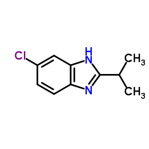 1H-benzimidazole,5-chloro-2-(1-methylethyl)-(9ci)Structure,4886-29-7Structure 1H-benzimidazole,5-chloro-2-(1-methylethyl)-(9ci) Structure,4886-29-7Structure