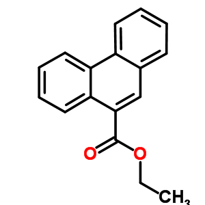 Ethyl，9-phenanthrenecarboxylic acid Structure,4895-92-5Structure