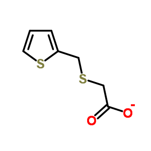 (噻吩-2-甲基)硫代]乙酸結構式_49846-99-3結構式