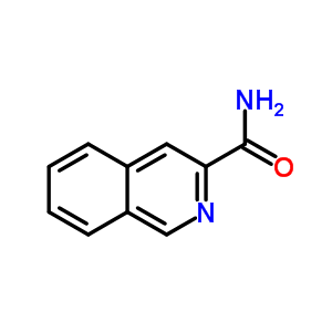 3-異喹啉羧酰胺結(jié)構(gòu)式_50458-77-0結(jié)構(gòu)式