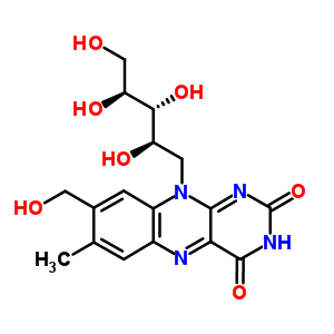 8-HydroxymethylriboflavinStructure,52134-62-0Structure 8-Hydroxymethylriboflavin Structure,52134-62-0Structure