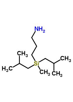 3-{Methyl[bis(2-methylpropyl)]silyl}propan-1-amine Structure,52371-79-6Structure