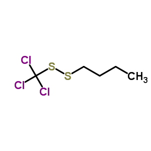 (9CI)-丁基三氯甲基二硫化物結(jié)構(gòu)式_52739-91-0結(jié)構(gòu)式