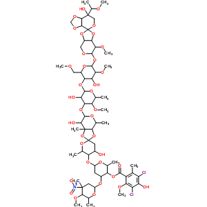 Everninomicin bStructure,53296-30-3Structure Everninomicin b Structure,53296-30-3Structure