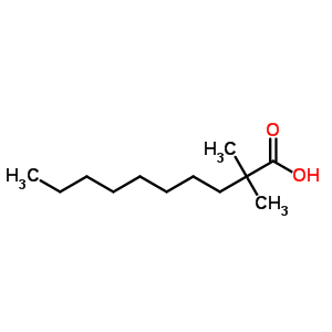2,2-Dimethyldecanoic acidStructure,5343-54-4Structure 2,2-Dimethyldecanoic acid Structure,5343-54-4Structure