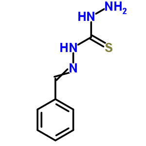1-亞芐基-3-硫代碳酰肼結(jié)構(gòu)式_5351-58-6結(jié)構(gòu)式