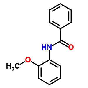 N-(2-甲氧基苯基)苯甲酰胺結(jié)構(gòu)式_5395-00-6結(jié)構(gòu)式