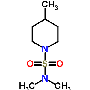N,n,4-trimethylpiperidine-1-sulfonamideStructure,5430-44-4Structure N,n,4-trimethylpiperidine-1-sulfonamide Structure,5430-44-4Structure