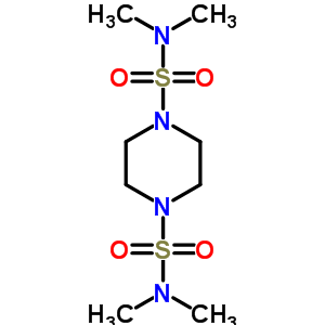 N,n,n,n-tetramethylpiperazine-1,4-disulfonamideStructure,5433-59-0Structure N,n,n,n-tetramethylpiperazine-1,4-disulfonamide Structure,5433-59-0Structure