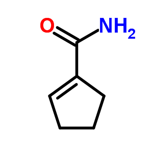 環(huán)戊烯-1-羧酰胺結(jié)構(gòu)式_5434-85-5結(jié)構(gòu)式
