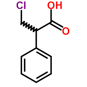 a-(氯甲基)-苯乙酸結(jié)構(gòu)式_5441-69-0結(jié)構(gòu)式