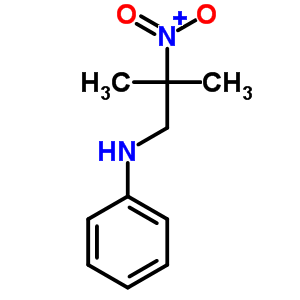 Benzenamine,n-(2-methyl-2-nitropropyl)-Structure,5448-31-7Structure Benzenamine,n-(2-methyl-2-nitropropyl)- Structure,5448-31-7Structure