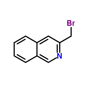 3-(溴甲基)異喹啉結(jié)構(gòu)式_54804-44-3結(jié)構(gòu)式