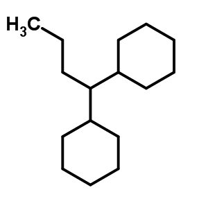 1,1-丁基雙環(huán)己烷結(jié)構(gòu)式_54890-00-5結(jié)構(gòu)式