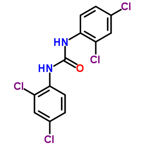 N,n’-bis(2,4-dichlorophenyl)ureaStructure,55268-52-5Structure N,n’-bis(2,4-dichlorophenyl)urea Structure,55268-52-5Structure