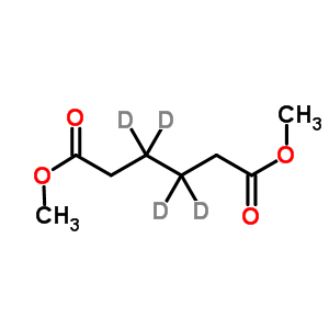 己二酸二甲酯-D4結(jié)構(gòu)式_55724-08-8結(jié)構(gòu)式