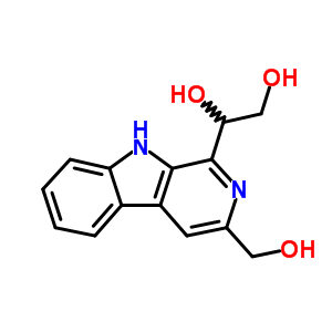 吡啶吲哚醇結(jié)構(gòu)式_55812-46-9結(jié)構(gòu)式