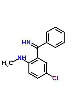 2-(Methylamino)-5-chlorobenzophenone imineStructure,5606-40-6Structure 2-(Methylamino)-5-chlorobenzophenone imine Structure,5606-40-6Structure