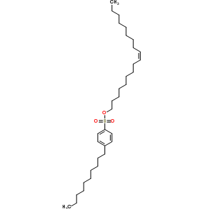 Oleyl 4-decylbenzenesulfonateStructure,56401-66-2Structure Oleyl 4-decylbenzenesulfonate Structure,56401-66-2Structure